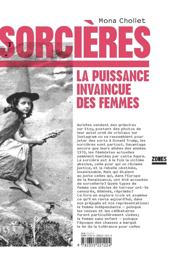 Couverture du livre "Sorcières, la puissance invaincue des femmes" écrit par Mona Chollet